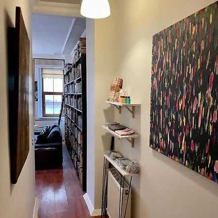 Redecorated Flat With Huge Library