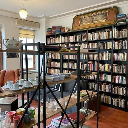 Apartment Redecorated Flat With Huge Library *